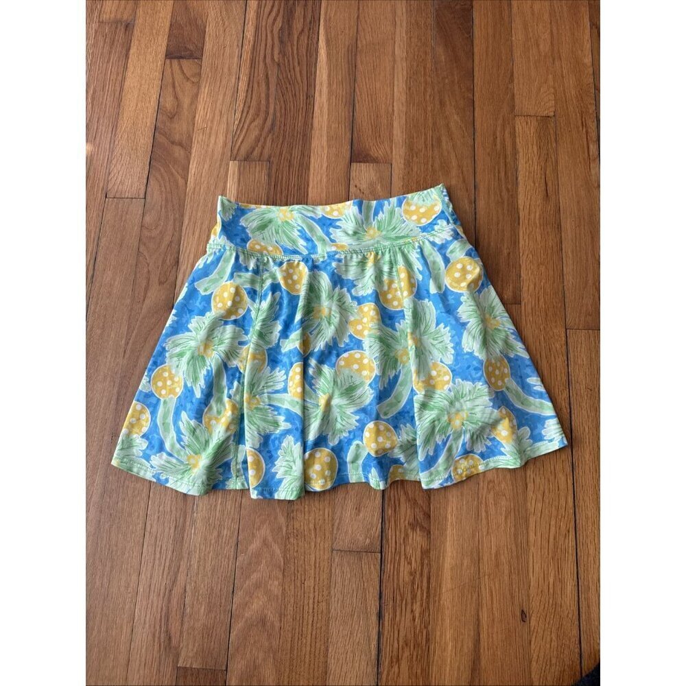 Bella Bella Sports Women's Pickleball Tennis Golf Skort Skirt Palms Size S - Picture 5 of 6
